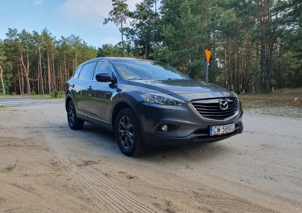 włocławek Mazda CX-9 cena 44900 przebieg: 166000, rok produkcji 2015 z Włocławek